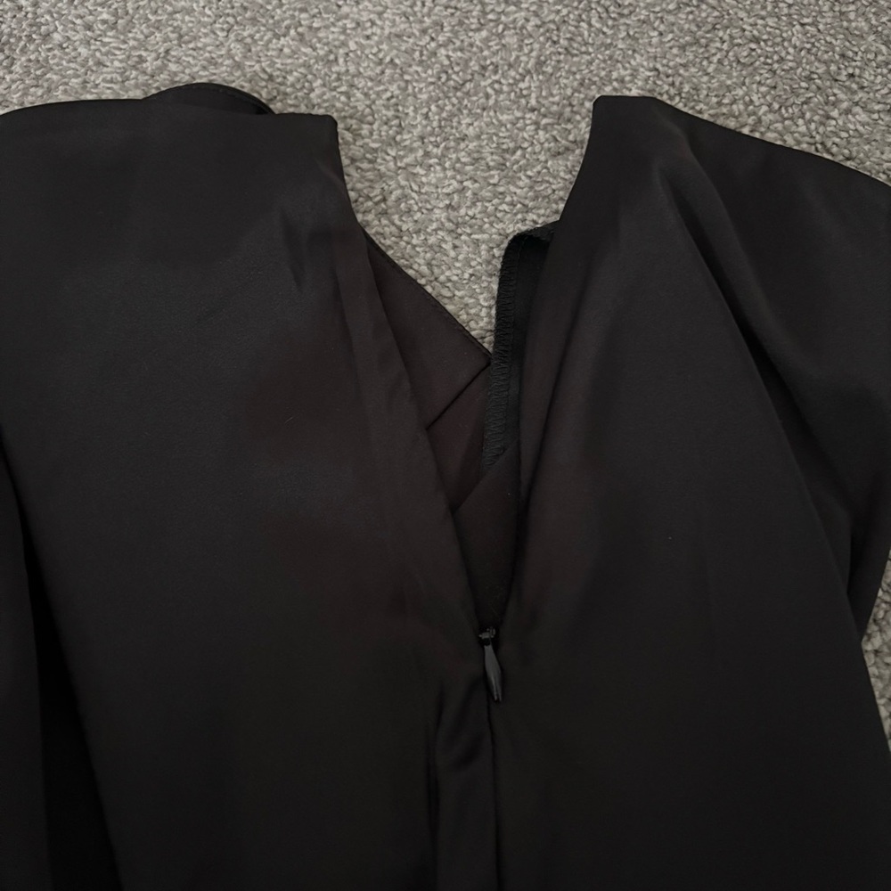 3/$25 Black Midi Aline Slip Skirt - Picture 2 of 5
